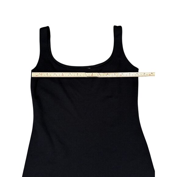 Black Sleeveless Bodycon Midi Dress By Moda Intl - Picture 7 of 8